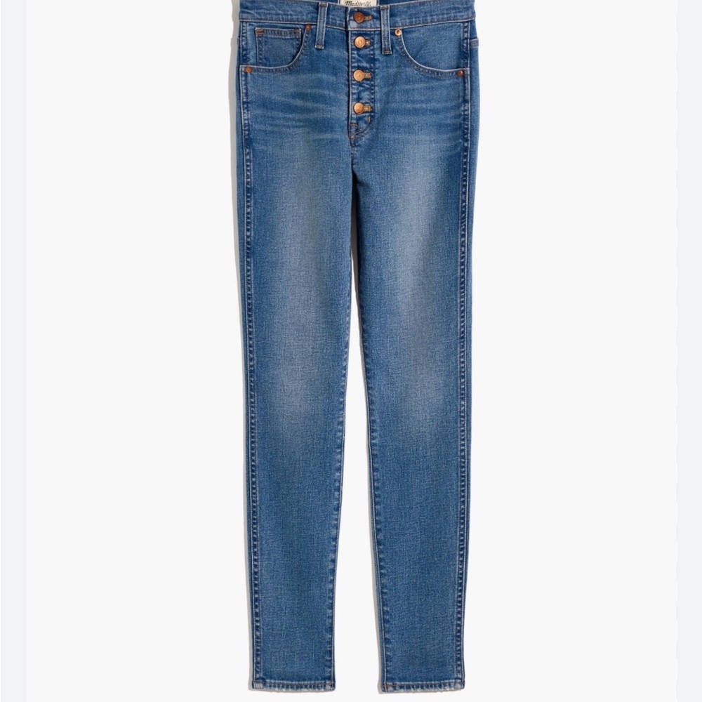 Madewell  Women's 10” High-Rise Skinny blue Jeans Size 27P​